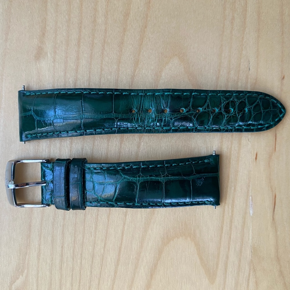 COPY - Michele Alligator Strap 20mm